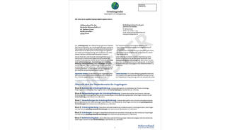 Gründungsradar 2012 (Musterfragebogen)